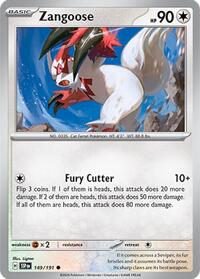 Zangoose (149/191) [SV08 Surging Sparks]