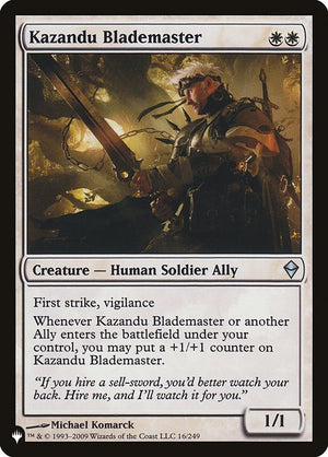 Kazandu Blademaster (ZEN-16) [The List]