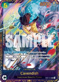 Cavendish (Treasure Cup 2024) (EB01-012) [One Piece Promotion Cards]