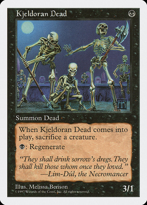 Kjeldoran Dead (170) [Fifth Edition]