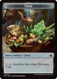 Food // Treasure Double-Sided Token (22 // 23) [Foundations]
