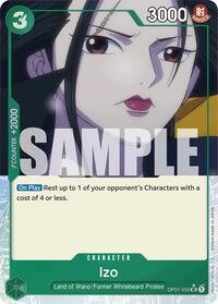 Izo (OP01-033) (Full Art) (OP01-033) [Premium Booster -The Best-]