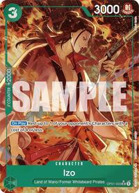 Izo (OP01-033) (Alternate Art) (OP01-033) [Premium Booster -The Best-]