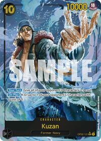 Kuzan (OP02-121) (Alternate Art) (OP02-121) [Premium Booster -The Best-]