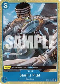 Sanji's Pilaf (Alternate Art) (OP03-056) [Premium Booster -The Best-]