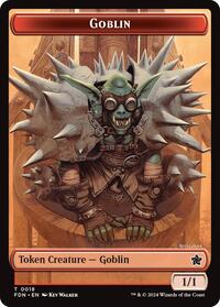 Goblin // Insect Doubled-Sided Token (18 // 21) [Foundations]