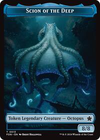 Scion of the Deep // Koma's Coil Doubled-Sided Token (13 // 11) [Foundations]