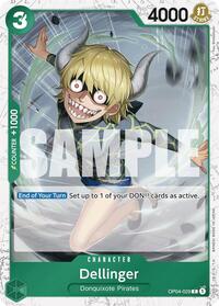 Dellinger (Jolly Roger Foil) (OP04-029) [Premium Booster -The Best-]