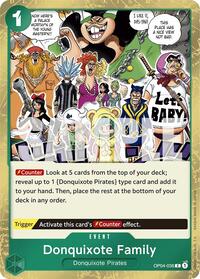Donquixote Family (Jolly Roger Foil) (OP04-036) [Premium Booster -The Best-]