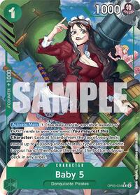 Baby 5 (OP05-034) (Alternate Art) (OP05-034) [Premium Booster -The Best-]