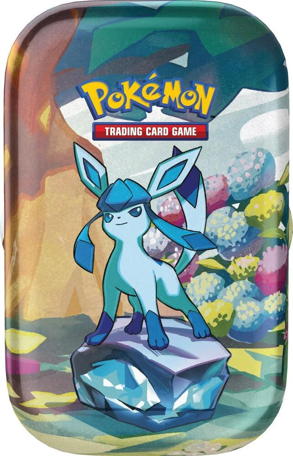 Prismatic Evolutions Mini Tin Glaceon