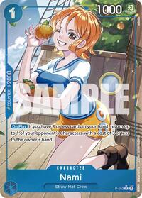 Nami (P-053) (Full Art) (P-053) [Premium Booster -The Best-]