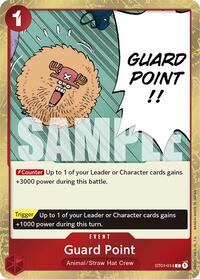 Guard Point (Jolly Roger Foil) (ST01-014) [Premium Booster -The Best-]