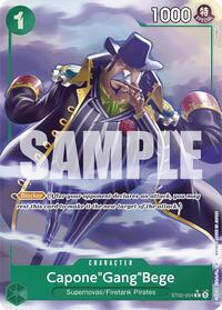 Capone"Gang"Bege (ST02-004) (Alternate Art) (ST02-004) [Premium Booster -The Best-]