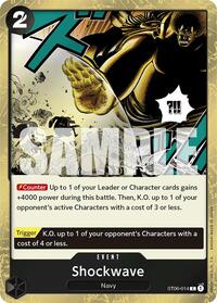 Shockwave (Jolly Roger Foil) (ST06-014) [Premium Booster -The Best-]