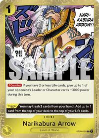 Narikabura Arrow (Jolly Roger Foil) (ST09-014) [Premium Booster -The Best-]