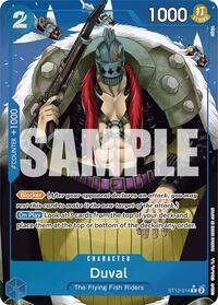 Duval (Full Art) (ST12-014) [Premium Booster -The Best-]