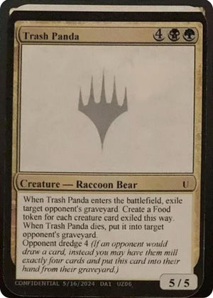 Trash Panda [Un-Known Event Playtest Cards]