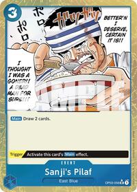 Sanji's Pilaf (Textured Foil) (OP03-056) [Premium Booster -The Best-]