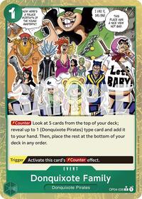 Donquixote Family (Textured Foil) (OP04-036) [Premium Booster -The Best-]