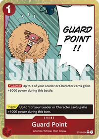 Guard Point (Textured Foil) (ST01-014) [Premium Booster -The Best-]