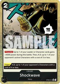 Shockwave (Textured Foil) (ST06-014) [Premium Booster -The Best-]