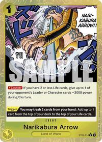 Narikabura Arrow (Textured Foil) (ST09-014) [Premium Booster -The Best-]