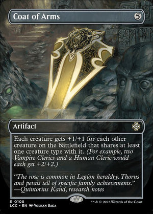 Coat of Arms (108) [The Lost Caverns of Ixalan Commander] [Borderless]