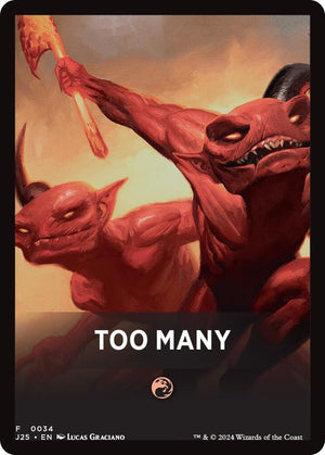 Too Many Theme Card (34) [Foundations Jumpstart]