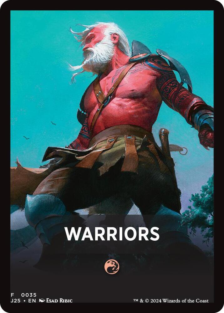 Warriors Theme Card (35) [Foundations Jumpstart]