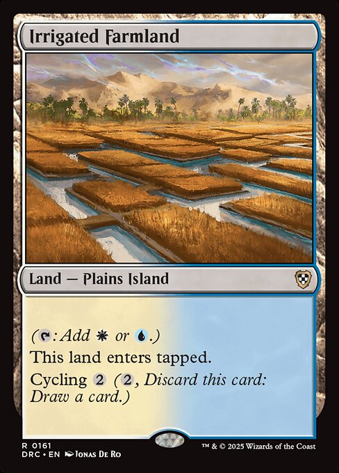 Irrigated Farmland (161) [Aetherdrift Commander]