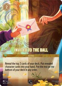 Invited to the Ball (6) [Disney Lorcana Promo Cards]