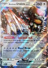 Bloodmoon Ursaluna ex - 177 (177) [SV Scarlet and Violet Promo Cards]