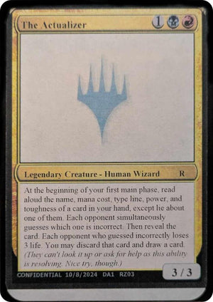 The Actualizer [Un-Known Event Playtest Cards]