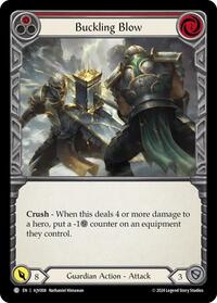 Buckling Blow (Red) (AJV008) [Armory Deck Jarl Vetreidi]
