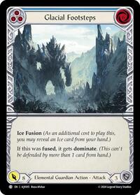 Glacial Footsteps (Blue) (AJV015) [Armory Deck Jarl Vetreidi]