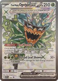 Teal Mask Ogerpon ex - 166 (166) [SV Scarlet and Violet Promo Cards]