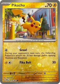 Pikachu - 018/091 (Reverse Cosmos Holo) (018/091) [Miscellaneous Cards and Products]