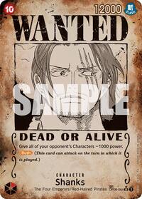 Shanks (004) (Wanted Poster) (OP09-004) [Emperors in the New World]