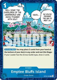Emptee Bluffs Island (OP09-060) [Emperors in the New World]