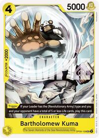 Bartholomew Kuma (OP09-108) [Emperors in the New World]