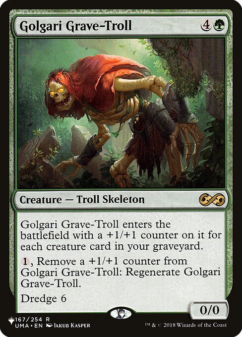 Golgari Grave-Troll (UMA-167) [The List]