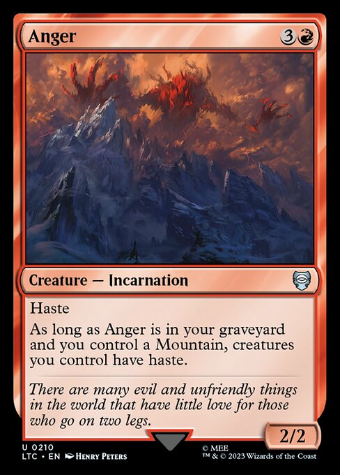 Anger (210) [Tales of Middle-earth Commander]