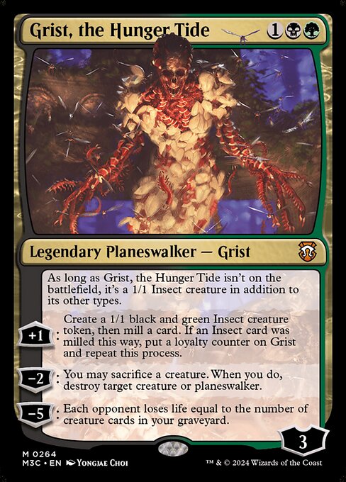 Grist, the Hunger Tide (264) [Modern Horizons 3 Commander]