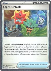 Ogre's Mask - 159/167 (Cosmos Holo) (159/167) [Miscellaneous Cards and Products]