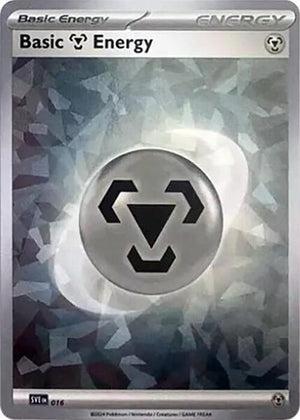 Basic Metal Energy (Cracked Ice Holo) (016) [SV07 Stellar Crown]