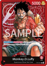 Monkey.D.Luffy (ST01-001) [Revision Pack Cards]