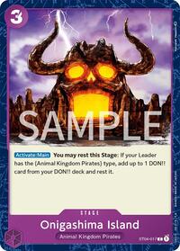 Onigashima Island (ST04-017) [Revision Pack Cards]