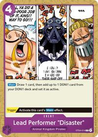 Lead Performer "Disaster" (ST04-014) [Revision Pack Cards]