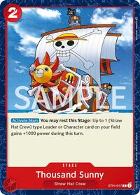 Thousand Sunny (ST01-017) [Revision Pack Cards]